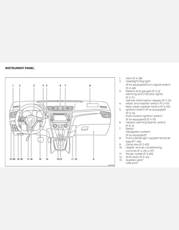 nissan rogue 2020 owners manual